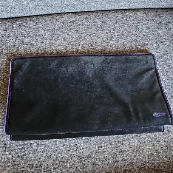 Dyson Velvet Storage Bag/Pouch in Black / Purple - Picture 1 of 7